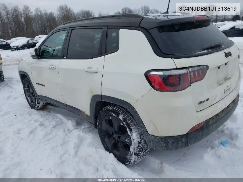 3C4NJDBB1JT313619 2018 Jeep Compass Altitude 4X4