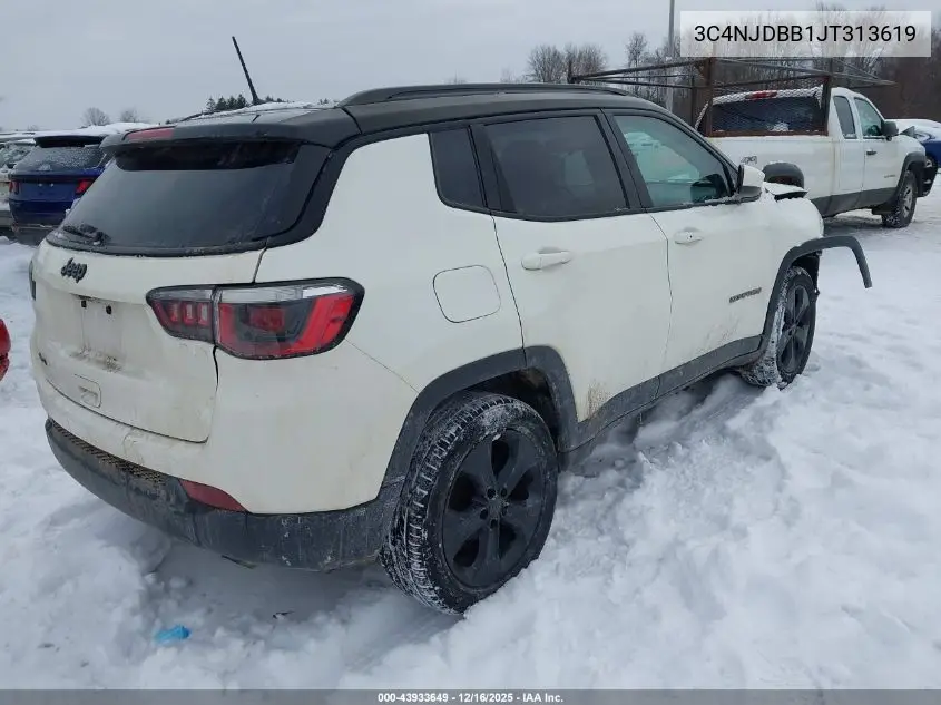 3C4NJDBB1JT313619 2018 Jeep Compass Altitude 4X4