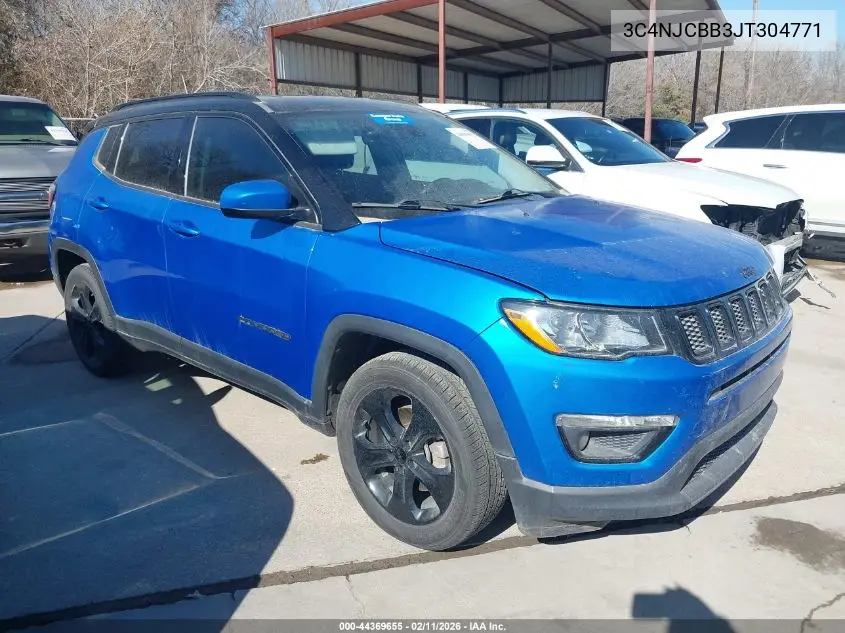 3C4NJCBB3JT304771 2018 Jeep Compass Altitude Fwd