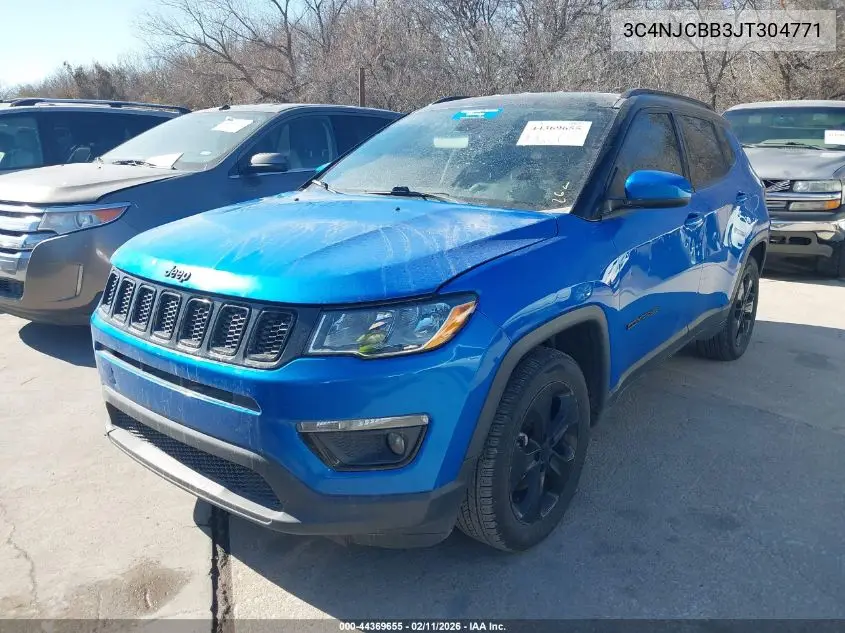 3C4NJCBB3JT304771 2018 Jeep Compass Altitude Fwd