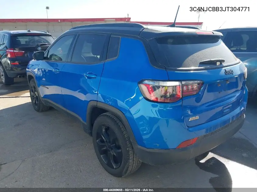3C4NJCBB3JT304771 2018 Jeep Compass Altitude Fwd