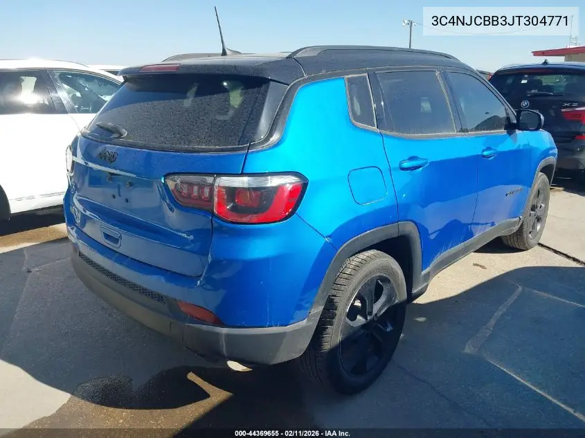3C4NJCBB3JT304771 2018 Jeep Compass Altitude Fwd