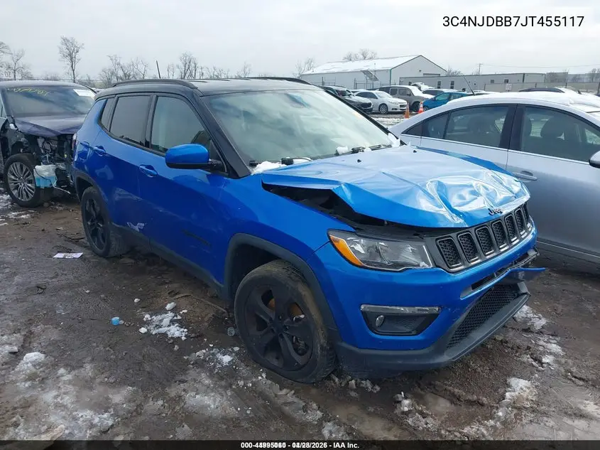 3C4NJDBB7JT455117 2018 Jeep Compass Altitude 4X4