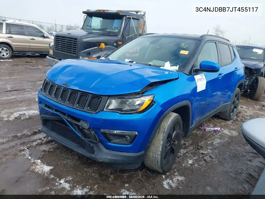 3C4NJDBB7JT455117 2018 Jeep Compass Altitude 4X4
