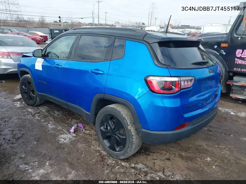 3C4NJDBB7JT455117 2018 Jeep Compass Altitude 4X4
