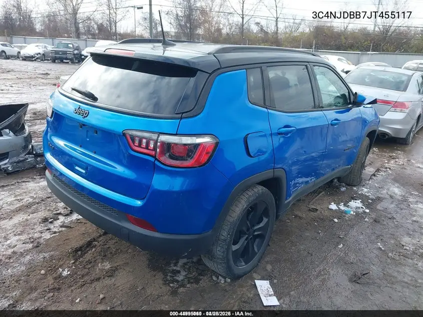 3C4NJDBB7JT455117 2018 Jeep Compass Altitude 4X4