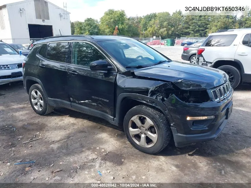 3C4NJDBB9KT650346 2019 Jeep Compass Latitude 4X4