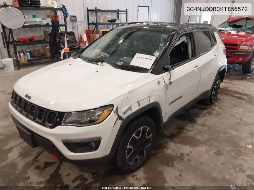 3C4NJDDB0KT856572 2019 Jeep Compass Trailhawk 4X4