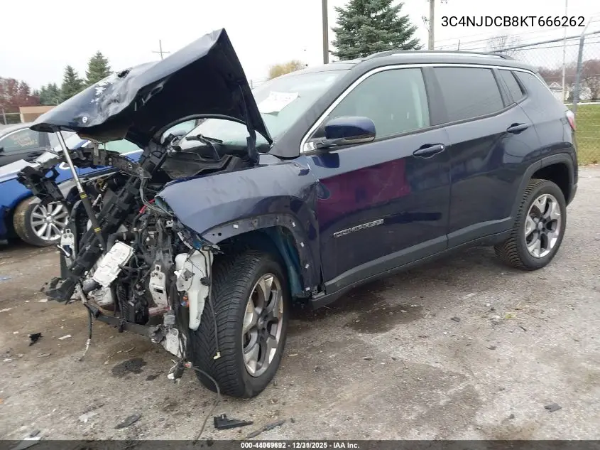 3C4NJDCB8KT666262 2019 Jeep Compass Limited 4X4