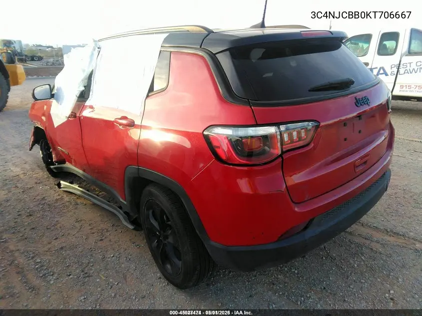 3C4NJCBB0KT706667 2019 Jeep Compass Altitude Fwd
