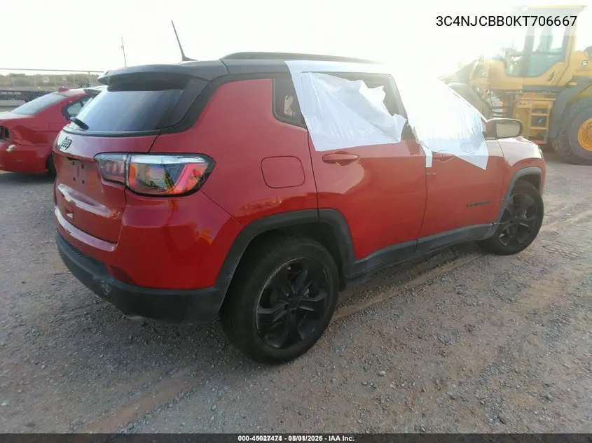 3C4NJCBB0KT706667 2019 Jeep Compass Altitude Fwd
