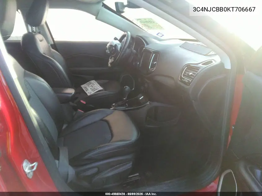 3C4NJCBB0KT706667 2019 Jeep Compass Altitude Fwd