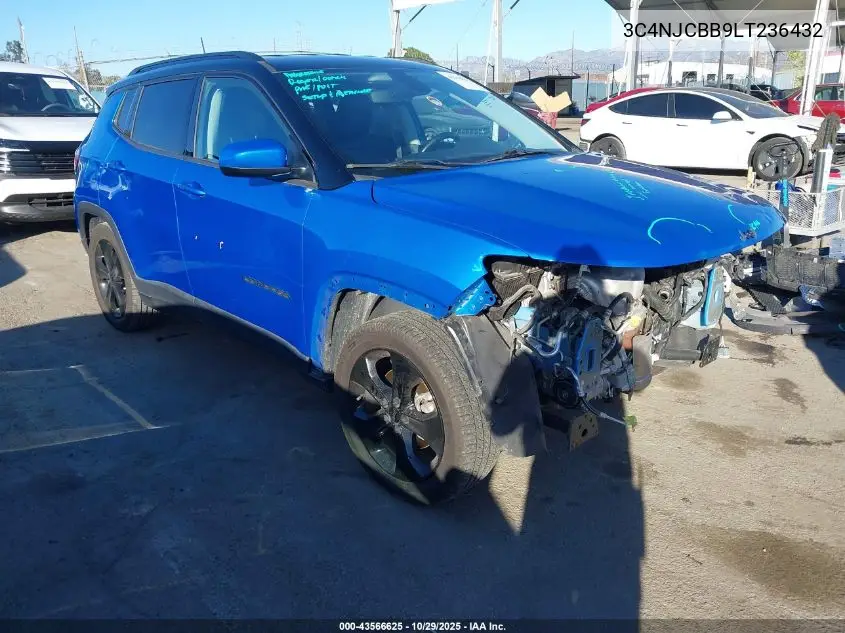 3C4NJCBB9LT236432 2020 Jeep Compass Altitude Fwd