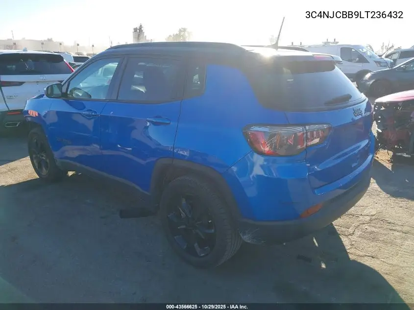 3C4NJCBB9LT236432 2020 Jeep Compass Altitude Fwd