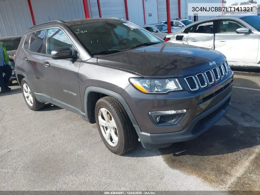 3C4NJCBB7LT141321 2020 Jeep Compass Latitude Fwd