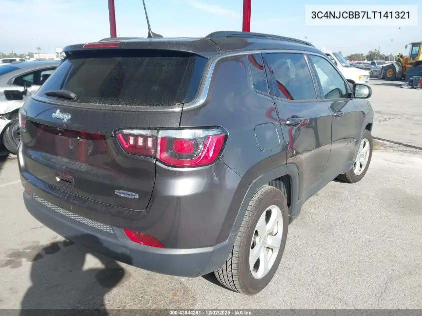 3C4NJCBB7LT141321 2020 Jeep Compass Latitude Fwd