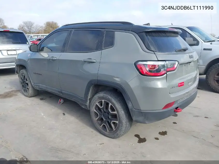 3C4NJDDB6LT111990 2020 Jeep Compass Trailhawk 4X4