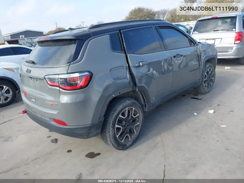 3C4NJDDB6LT111990 2020 Jeep Compass Trailhawk 4X4