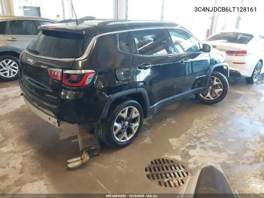3C4NJDCB6LT128161 2020 Jeep Compass Limited 4X4