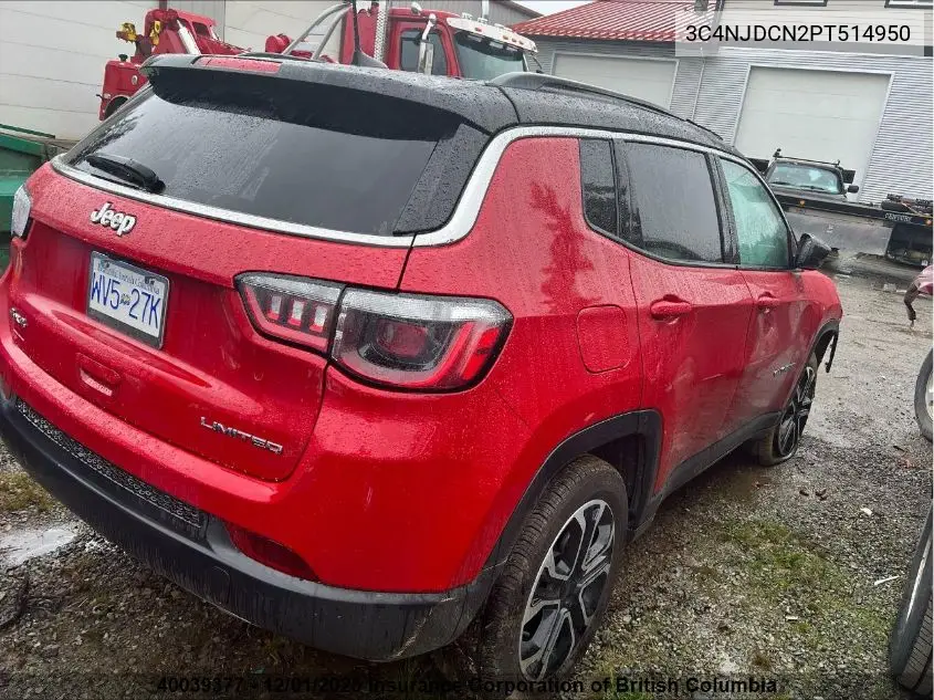 3C4NJDCN2PT514950 2023 Jeep Compass Limited