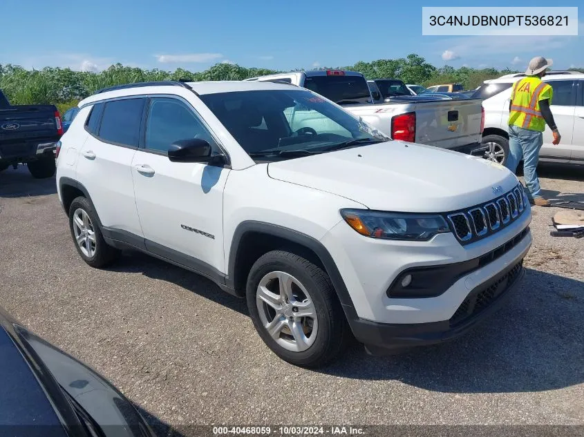 3C4NJDBN0PT536821 2023 Jeep Compass Latitude 4X4