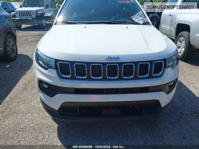 3C4NJDBN0PT536821 2023 Jeep Compass Latitude 4X4