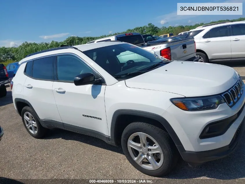 3C4NJDBN0PT536821 2023 Jeep Compass Latitude 4X4