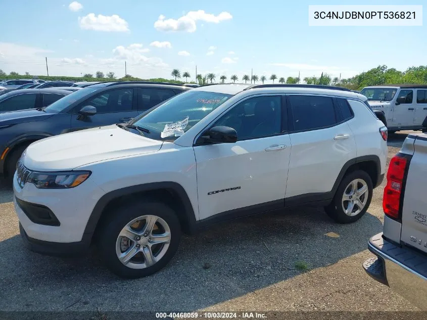 3C4NJDBN0PT536821 2023 Jeep Compass Latitude 4X4