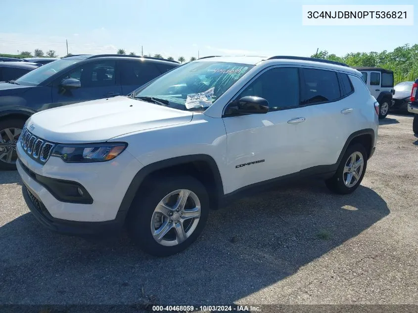 3C4NJDBN0PT536821 2023 Jeep Compass Latitude 4X4