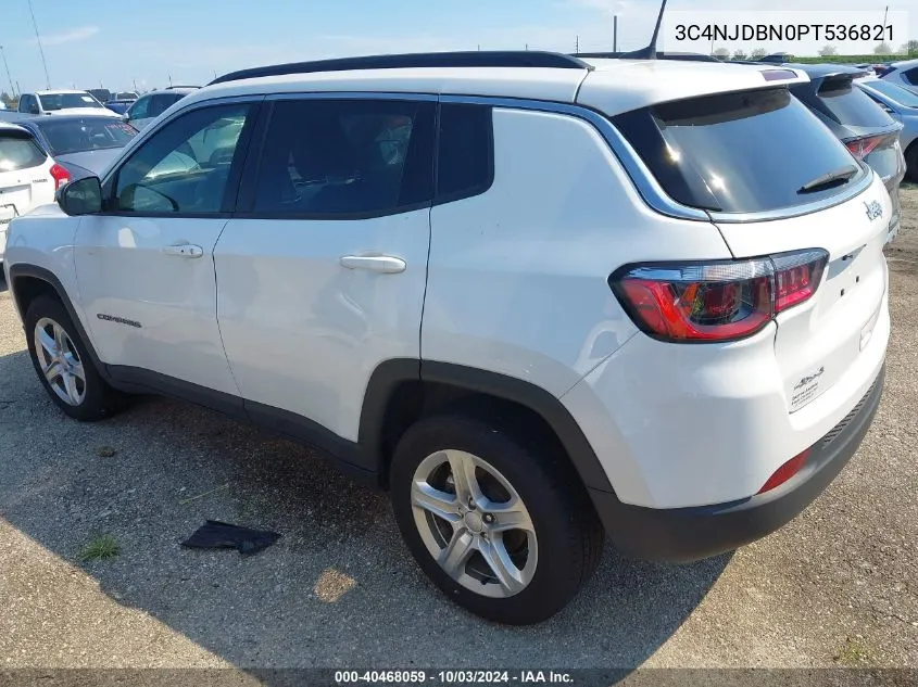 3C4NJDBN0PT536821 2023 Jeep Compass Latitude 4X4