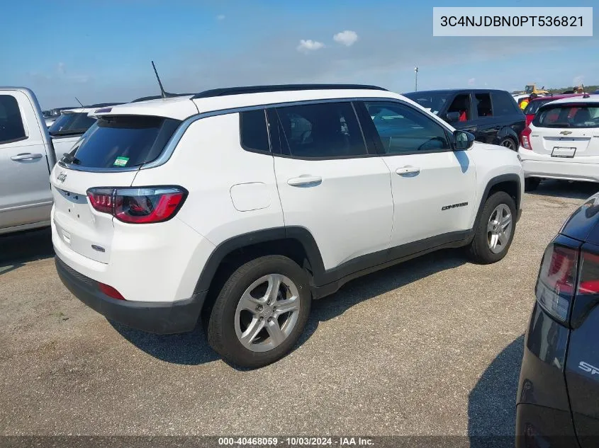 3C4NJDBN0PT536821 2023 Jeep Compass Latitude 4X4