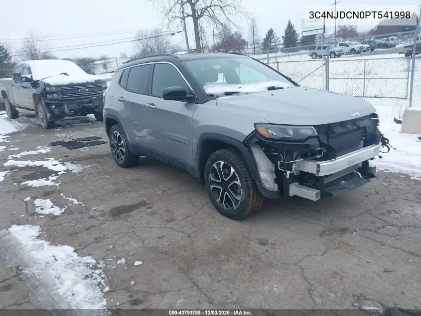 3C4NJDCN0PT541998 2023 Jeep Compass Limited 4X4