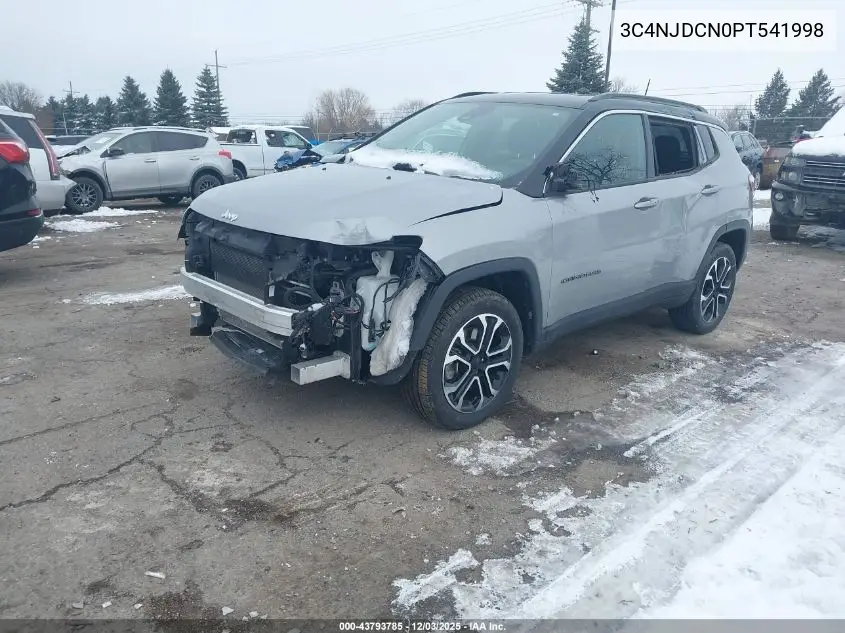 3C4NJDCN0PT541998 2023 Jeep Compass Limited 4X4