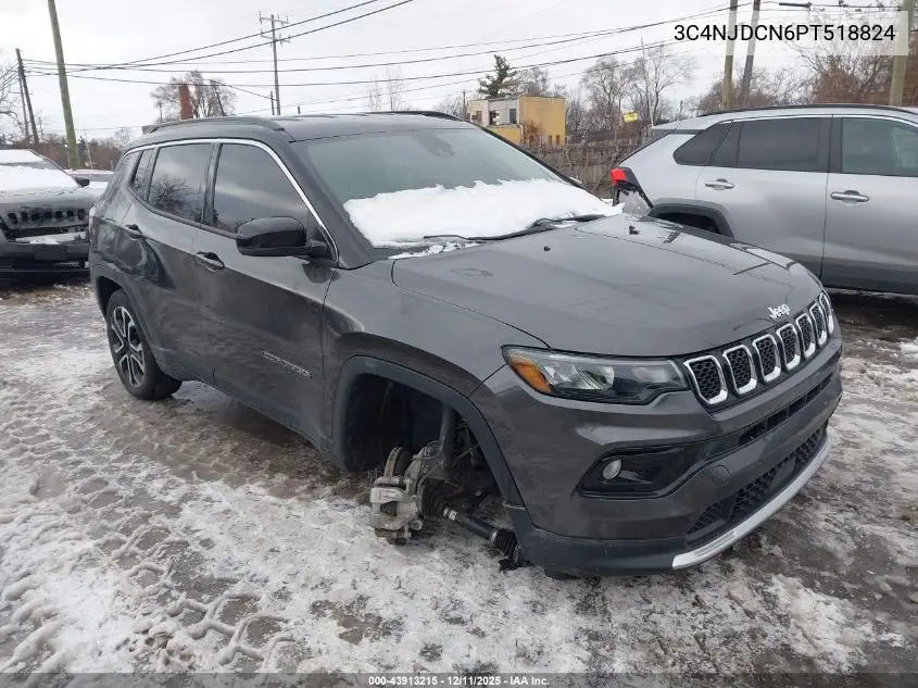 3C4NJDCN6PT518824 2023 Jeep Compass Limited 4X4