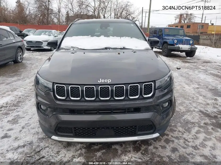 3C4NJDCN6PT518824 2023 Jeep Compass Limited 4X4