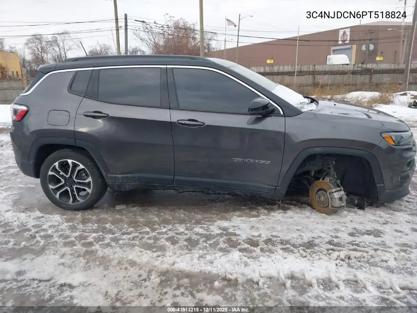 3C4NJDCN6PT518824 2023 Jeep Compass Limited 4X4