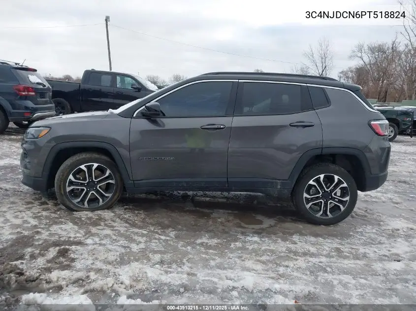 3C4NJDCN6PT518824 2023 Jeep Compass Limited 4X4