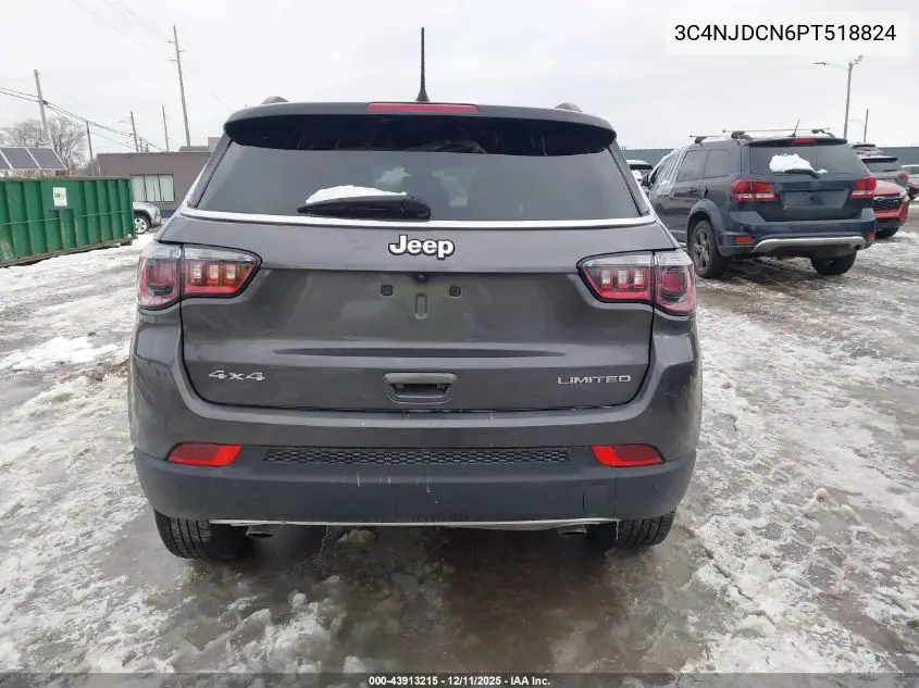 3C4NJDCN6PT518824 2023 Jeep Compass Limited 4X4