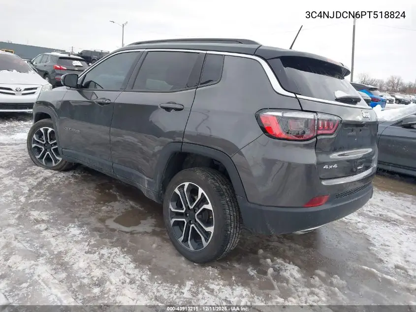 3C4NJDCN6PT518824 2023 Jeep Compass Limited 4X4
