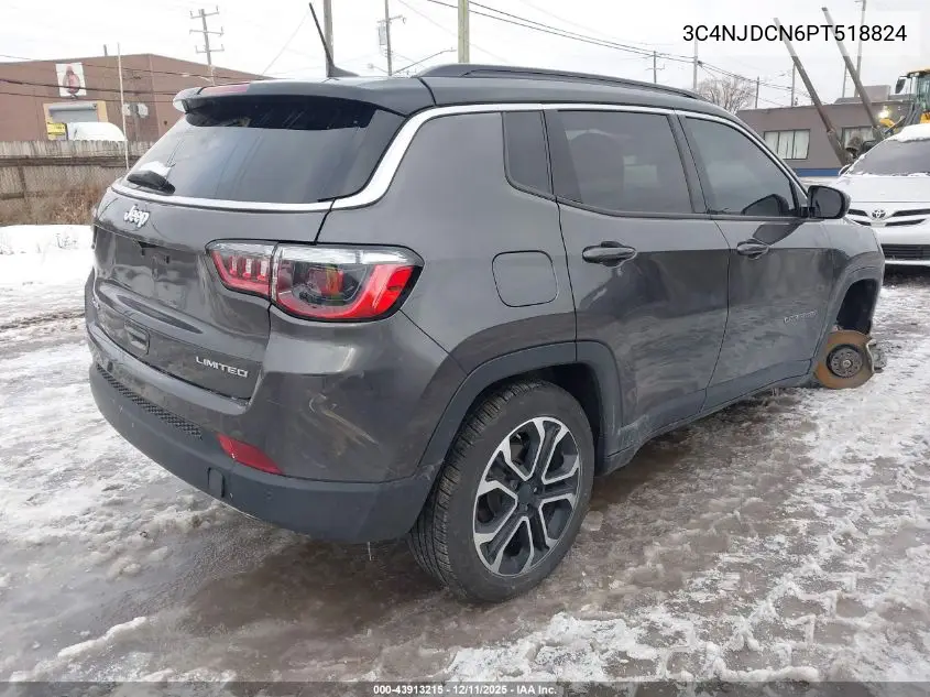 3C4NJDCN6PT518824 2023 Jeep Compass Limited 4X4