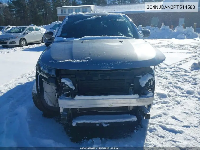 3C4NJDAN2PT514580 2023 Jeep Compass Sport 4X4