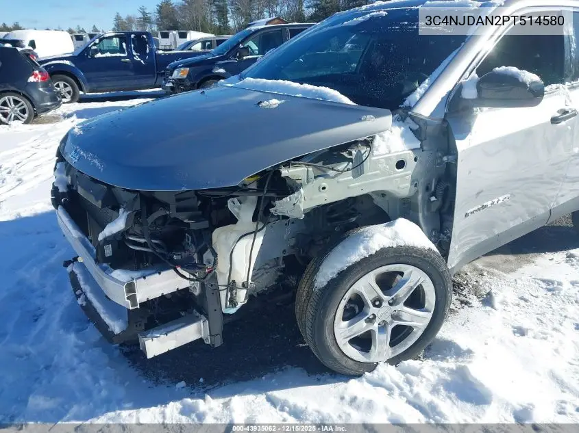 3C4NJDAN2PT514580 2023 Jeep Compass Sport 4X4