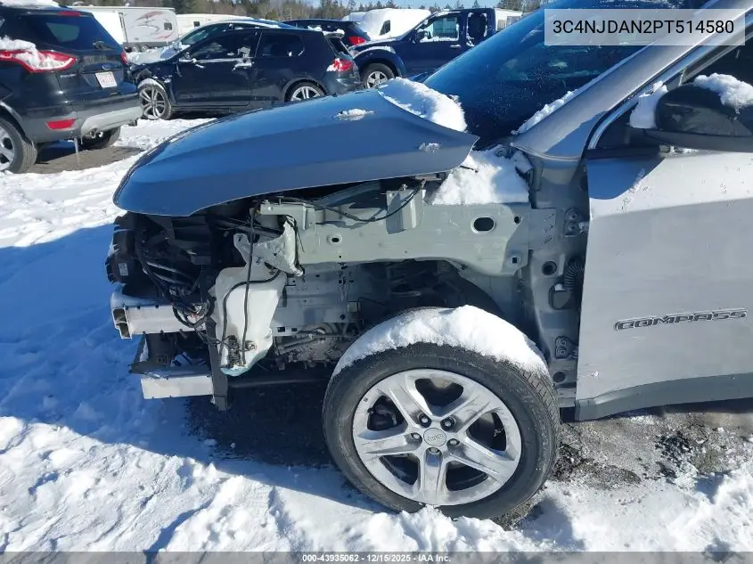 3C4NJDAN2PT514580 2023 Jeep Compass Sport 4X4