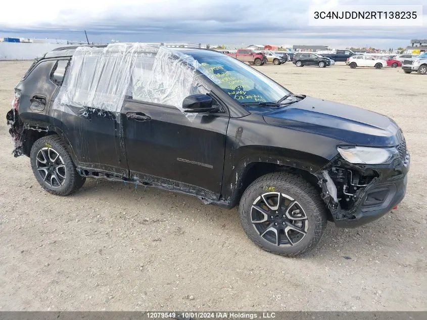 3C4NJDDN2RT138235 2024 Jeep Compass Trailhawk