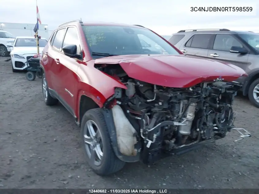 3C4NJDBN0RT598559 2024 Jeep Compass North
