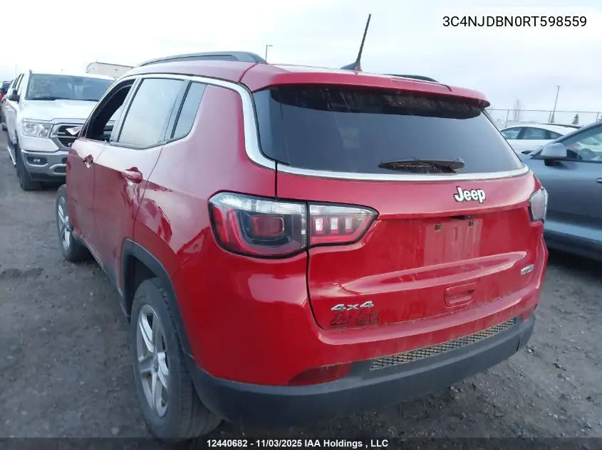 3C4NJDBN0RT598559 2024 Jeep Compass North