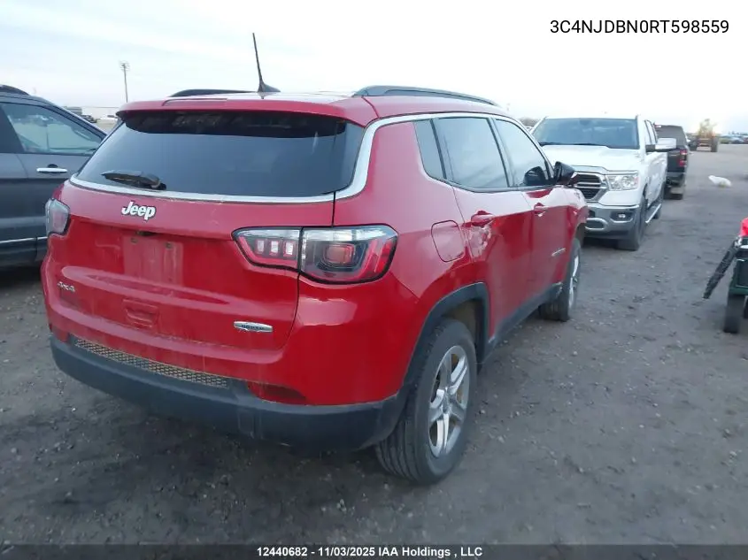 3C4NJDBN0RT598559 2024 Jeep Compass North