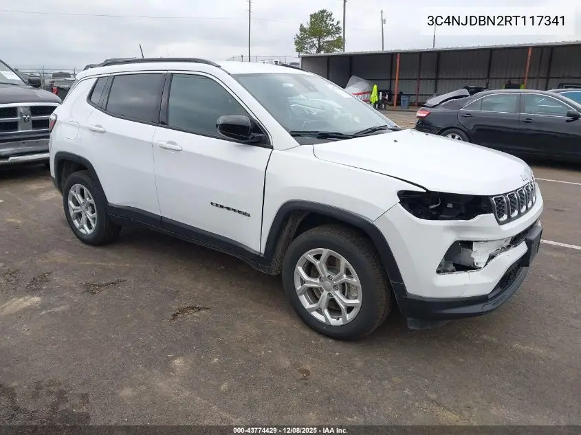 3C4NJDBN2RT117341 2024 Jeep Compass Latitude 4X4