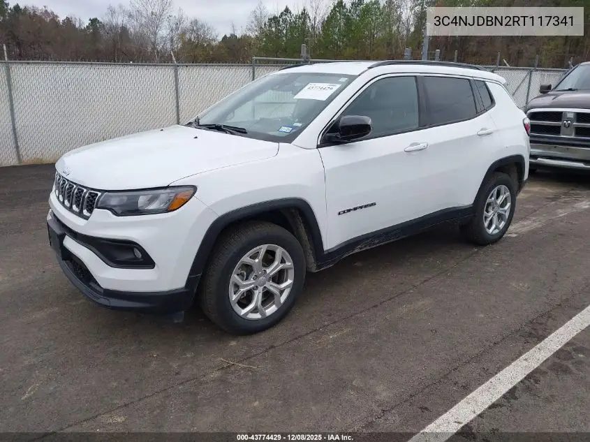 3C4NJDBN2RT117341 2024 Jeep Compass Latitude 4X4