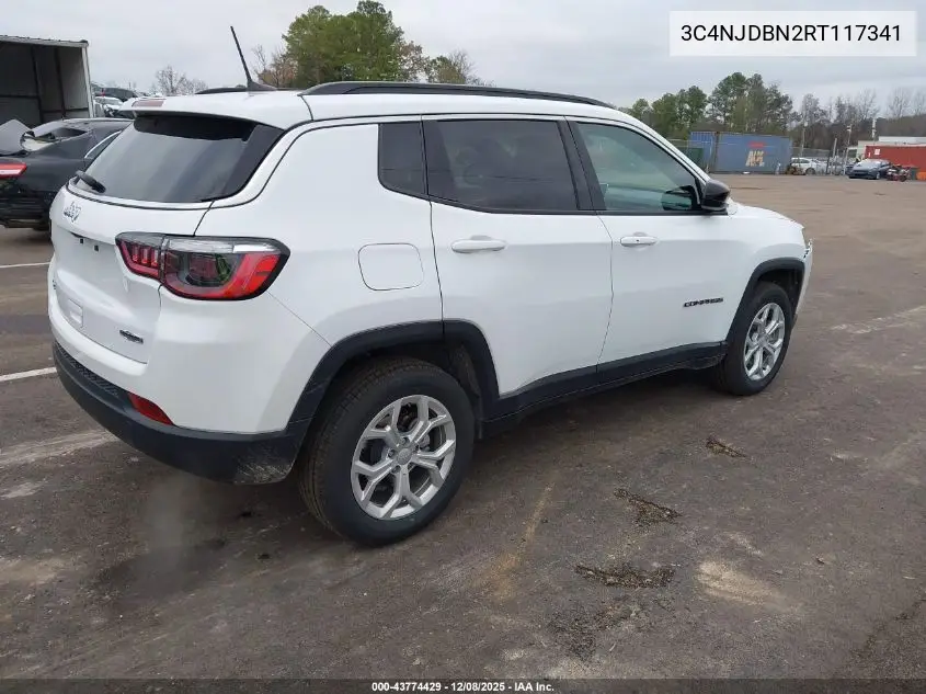 3C4NJDBN2RT117341 2024 Jeep Compass Latitude 4X4